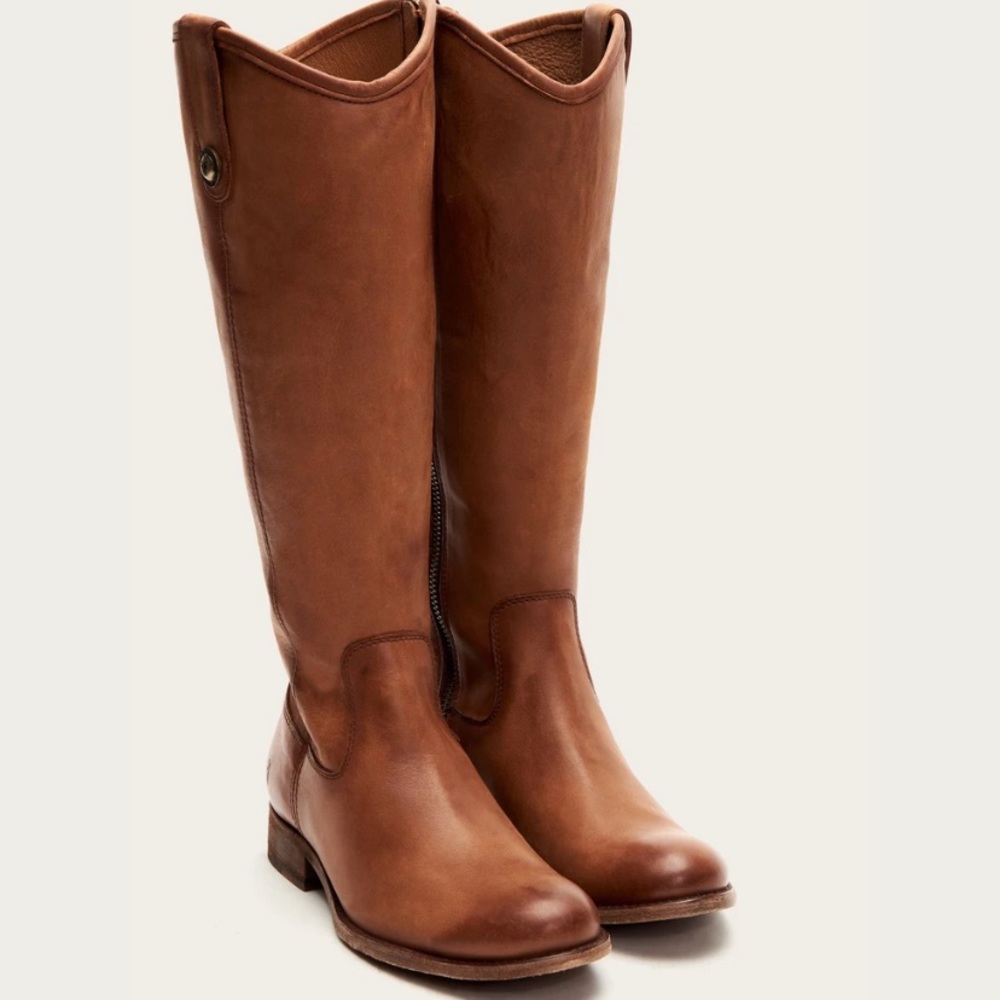 Frye Boots- Size 6 Melissa Inside Zip